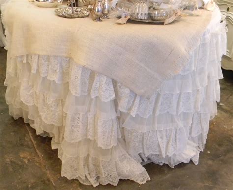 Gracefully Vintage Vintage Wedding Dress Tablecloth