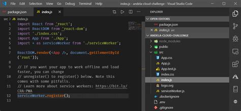 It has a quickly growing developer adoption rate and was this article will walk you through setting up your first react app and assumes you are familiar with text editors and command line navigation. Create React App (ALC 4.0 Cloud Challenge I) - Get Blogged ...