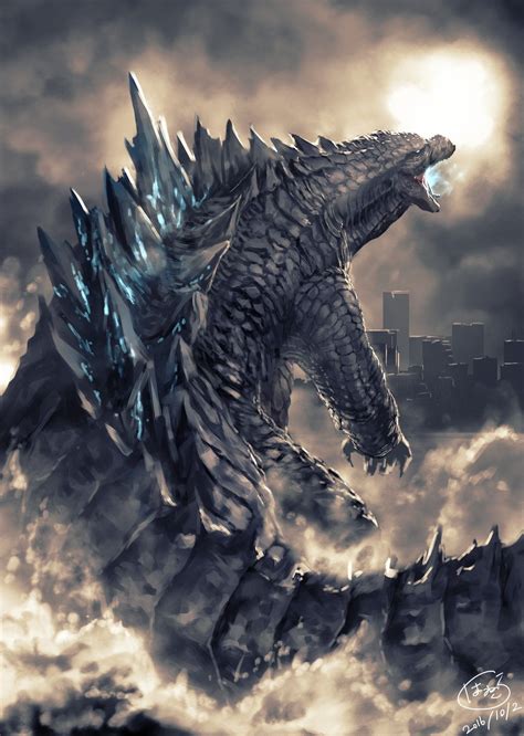 10 Dibujos De Godzilla