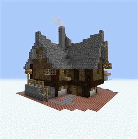 Limit my search to r/minecraft. Medieval Fantasy Farm House - Blueprints for MineCraft Houses, Castles, Towers, and more | GrabCraft