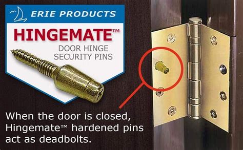 Security Hinge Pins Make Any Hinge A Security Hinge Made In The Usa Consejos De Diseño De