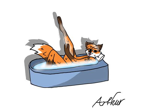 Bath Time With Arthur By Arthfur On Deviantart