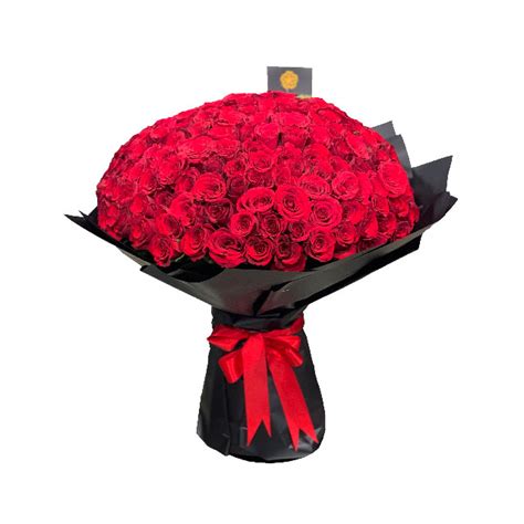 100 Red Roses Bouquet Anniversary Red Roses Bouquet Online Roses