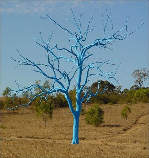 The Blue Tree Signifies That Even When They Die They Continue To Be An