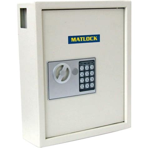 Matlock Grey Electronic Key Safe Capacity Of 48 Keys 365mm X 300mm