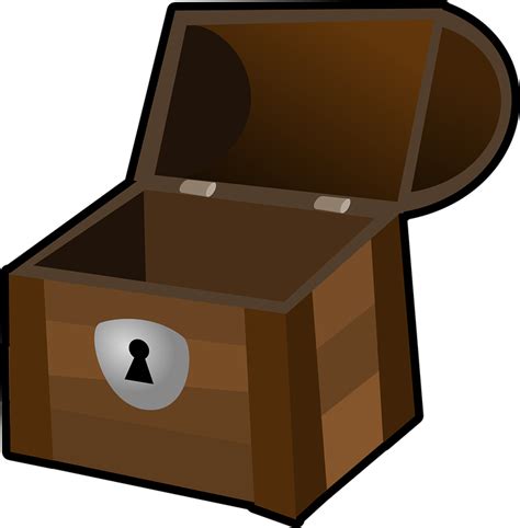 Chest Treasure Box Free Vector Graphic On Pixabay