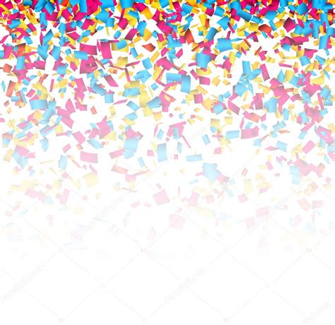 Confetti Celebration Background Stock Vector Image By ©maxborovkov