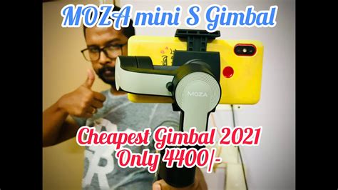 Moza Mini S Smartphone Gimbal Unboxing Field Test Review