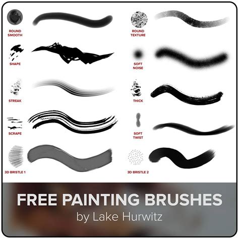 Free Painting Brushes Photoshop Brushes