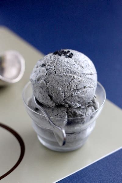 If you've never tried it before, this would be a great recipe to try. Black Sesame Ice Cream | Vondelicious!