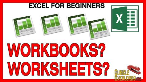 What Are Workbooks And Worksheets Microsoft Excel For Beginners