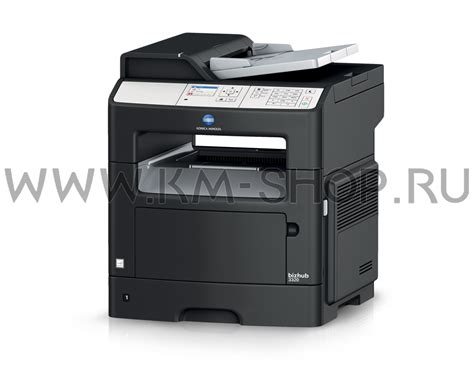 33/33 str./min w kolorze oraz w czerni i bieli. Konica Minolta bizhub 3320