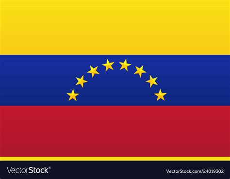Flag Of Venezuela Royalty Free Vector Image Vectorstock
