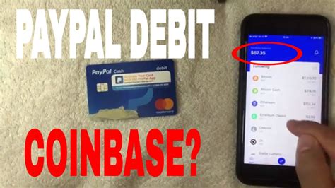 There's still no easy process that allows you to buy actual bitcoins (not just for price. Can You Use Paypal Cash Debit Card On Coinbase To Buy ...