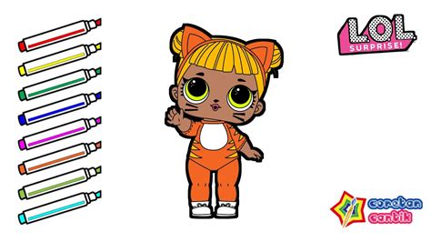 Belajar mewarnai bersama lol baby learn colors lol baby youtube. LOL Surprise Baby Cat - Lol Colouring Pages - Menggambar l ...