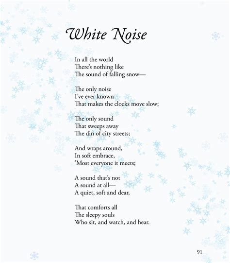 Childrens Poem About Snow Great For School And Classroom Activities