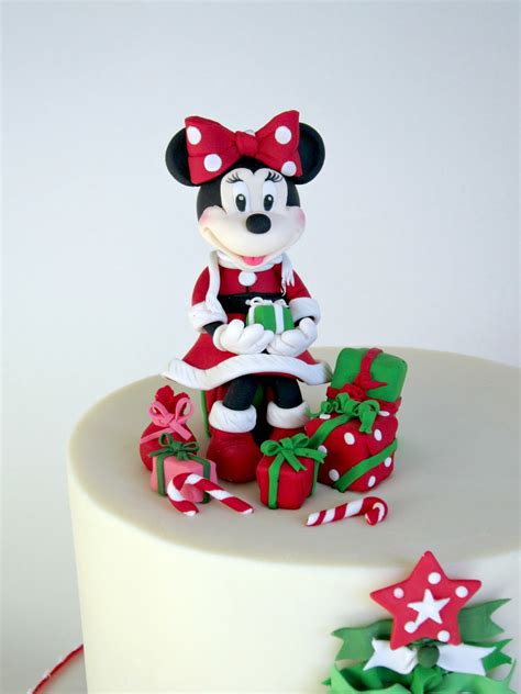 Beautiful happy birthday cakes for girls. Delectable Cakes: Adorable Minnie Mouse 'Christmas ...