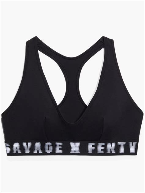 Forever Savage Scoop Neck Bralette In Black SAVAGE X FENTY Germany