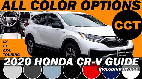 2020 Honda Cr V Color Options Buying Guide Youtube