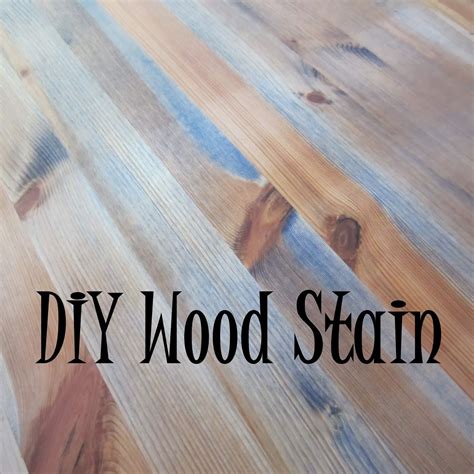 Motherhood My Latest Adventure Diy Wood Stain That You Can Use Indoors