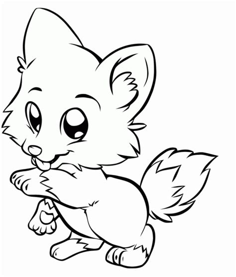 Baby Wolf Coloring Pages - Coloring Home