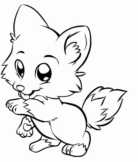 Baby Wolf Coloring Pages Coloring Home