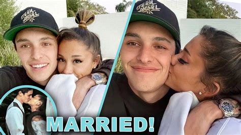 Ariana Grande And Dalton Gomez Officially Married Hollywire Youtube