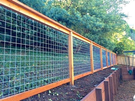 Buy wire mesh fencing and get the best deals at the lowest prices on ebay! How To Install The Hog Wire Fence Panels — Amazing House ...