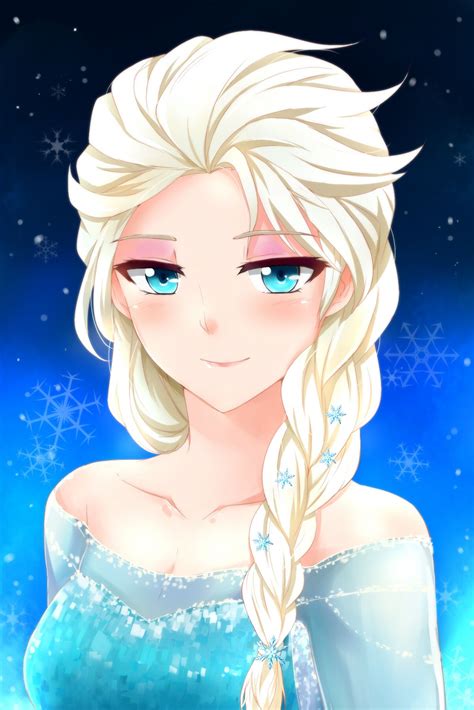 Elsa The Snow Queen1659960 Zerochan Disney Frozen Elsa Art Elsa