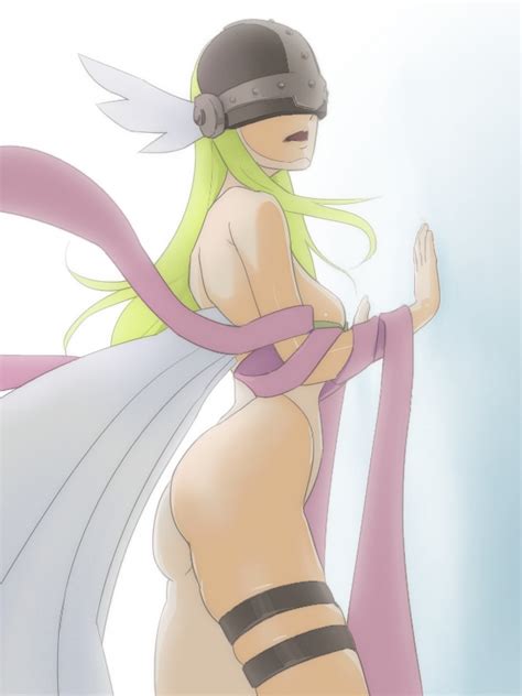 Muramura Hito Angewomon Bandai Digimon White Legwear Girl Angel