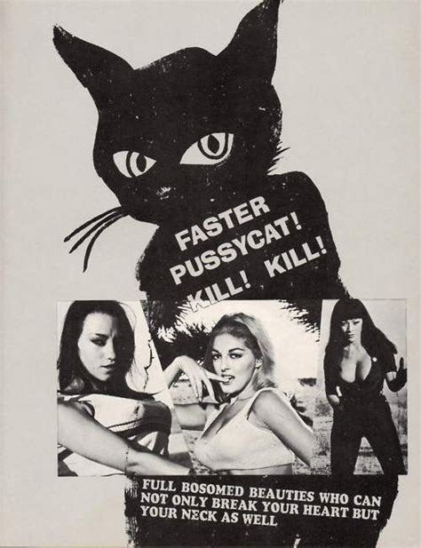 Faster Pussycat Kill Kill Affiches Rétro Affiche De Film Motif Graphisme