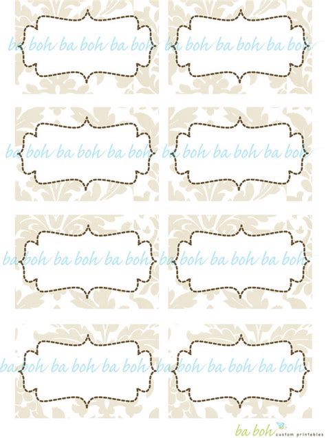 8 Best Images Of Blank Printable Vintage Labels Free Printable