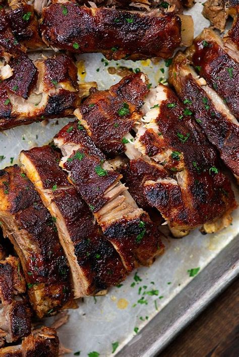 Spoon the fat off the reserved juices in the fridge and pour the cooking juices into a serving. The BEST Crock Pot Ribs! Tender, fall apart ribs with minimal prep!