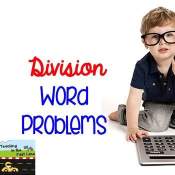 More division stories step 1: Division Story Problems by Teaching In the Fast Lane | TpT