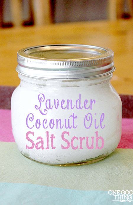 Diy Body Scrub Recipe With Epsom Salt Lavender Vanilla Salt Scrub