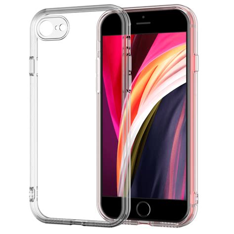 Clear Case For Iphone 8 And Iphone 7 Transparent Tpu Shock Absorption