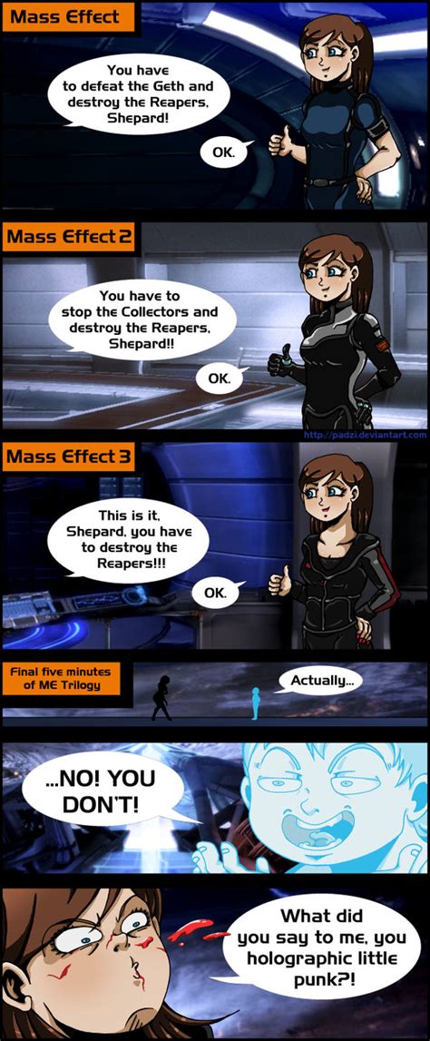 Me3 Destroying The Reapers In A Nutshell By Padzi On Deviantart