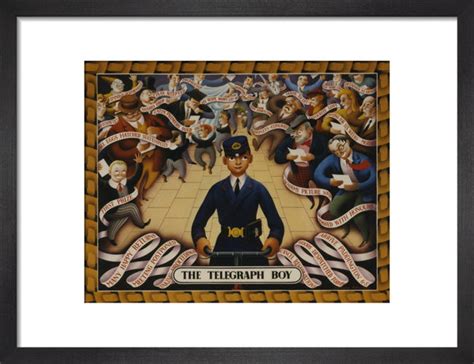 The Telegraph Boy The Postal Museum Posters