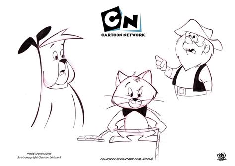 Sketch Hanna Barbera Character Design Art Journal Hanna Barbera