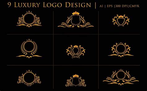 Luxury Cool Logos Design Template By Graphics Ninja Thehungryjpeg