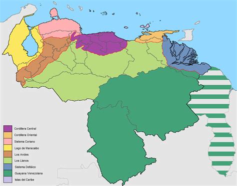 Ecorregiones De Venezuela CaracterizaciÓn De Las Ecorregiones Venezolanas
