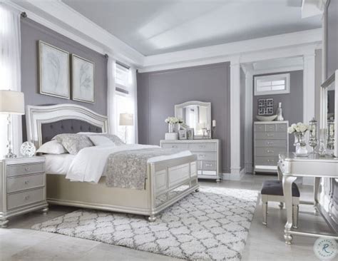Maybe you would like to learn more about one of these? Coralayne Silver Bedroom Set from Ashley (B650-157-54-96 ...