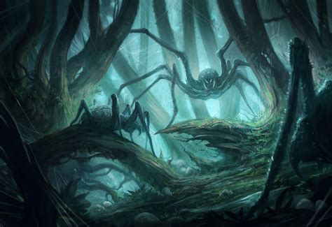 fantasy demon heroic fantasy gothic fantasy art fantasy forest medieval fantasy spider art