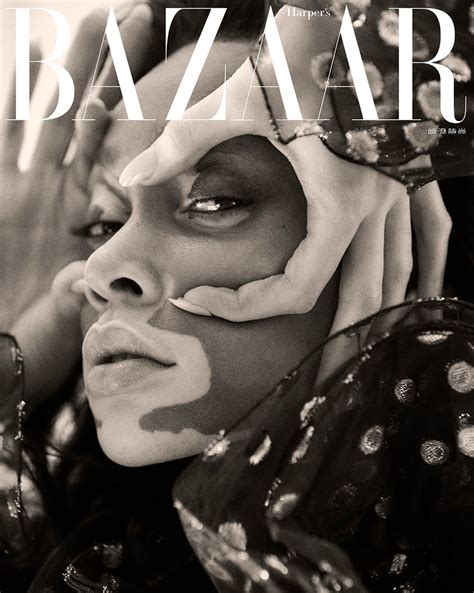 Winnie Harlow Covers Harpers Bazaar Taiwan March 2019 By Harper Smith