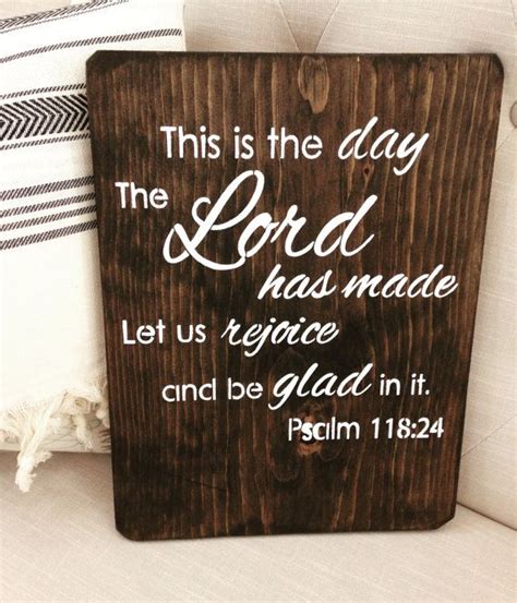 This Is The Day The Lord Has Madepsalms Scripture Etsy Scripture