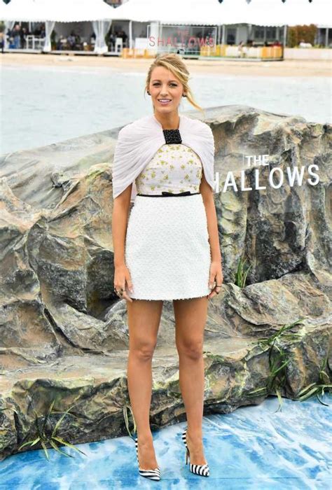 Blake Lively At A Photocall For The Shallows At The 2016 Cannes Film Festival Wearing