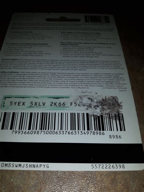 Maybe you would like to learn more about one of these? My gift card number is un readable - Google Play Community