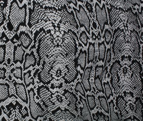 Dakota Rayonspandex Knit Print Snakeskin Blackgrey