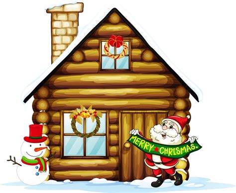 Papa noël pere noel dessin couleur. maison père-noel