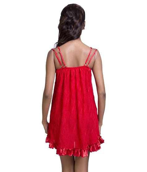 Buy Ishin Red Net Nighty Online At Best Prices In India Snapdeal